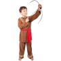 KARNEVAL Šaty Indián s páskem vel. S (110-120 cm) 4-6 let KOSTÝM