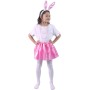 KARNEVAL Šaty zajíček set tutu sukně s čelenkou 3-10 let (104-146cm) *KOSTÝM*