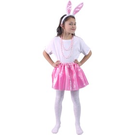 KARNEVAL Šaty zajíček set tutu sukně s čelenkou 3-10 let (104-146cm) *KOSTÝM*