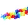 KARNEVAL Hawaii náhrdelník 100cm duhový *KARNEVALOVÝ DOPLNĚK*