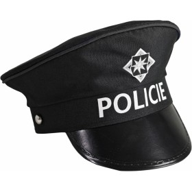 KARNEVAL Čepice policejní černá dospělá *KARNEVALOVÝ DOPLNĚK*