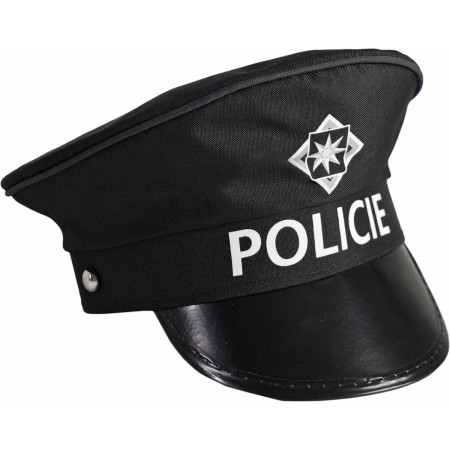 KARNEVAL Čepice policejní černá dospělá *KARNEVALOVÝ DOPLNĚK*