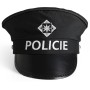 KARNEVAL Čepice policejní černá dospělá *KARNEVALOVÝ DOPLNĚK*