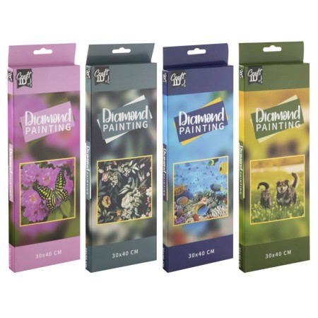 Diamond Painting Malování kamínky mix 4druhy