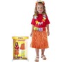 KARNEVAL Sukně Hawaii 45cm oranžová (104-150cm) 3-10 let KOSTÝM