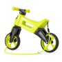 Odrážedlo Funny Wheels Rider SuperSport 2v1 odstrkovadlo s popruhem Zelené