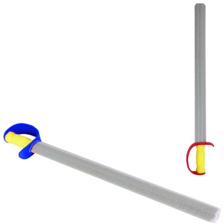Meč soft pěnový 64cm měkký 2 barvy v sáčku