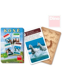 DINO HRA Karetní Kvarteto Koně *SPOLEČENSKÉ HRY*