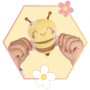 DECUEVAS Kočárek Honey 2025 skládací s taškou pro panenku miminko