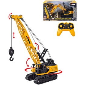 RC Jeřáb stavební pásový na vysílačku 2,4GHz na baterie Světlo Zvuk
