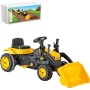 PILSAN Traktor auto šlapací žlutý 125×51×51cm buldozer s přední lžící