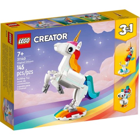 LEGO CREATOR Kouzelný jednorožec 3v1 31140 STAVEBNICE