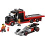 LEGO CITY Výstavní náklaďák + závodní auto Audi F1 60493 STAVEBNICE