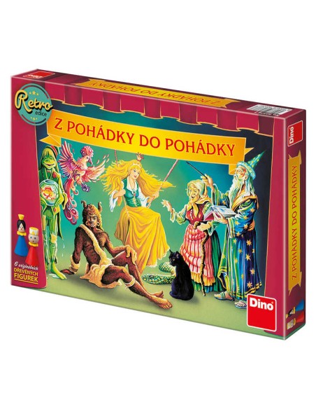 DINO Hra Z pohádky do pohádky retro edice *SPOLEČENSKÉ HRY*