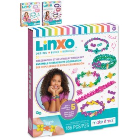 MAKE IT REAL LinXo Výroba šperků kreativní sada 3 druhy