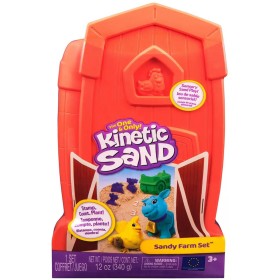 SPIN MASTER Kinetic Sand Farma herní set tekutý písek 340g s doplňky