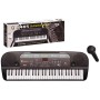 Pianko elektronické 54 kláves keyboard dětský set s mikrofonem na baterie