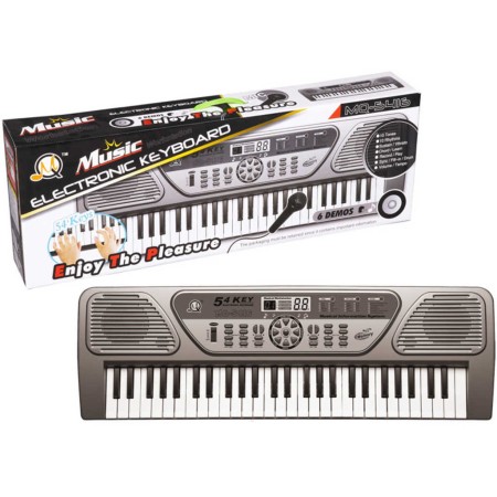 Pianko elektronické 54 kláves dětský keyboard na baterie
