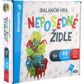 BONAPARTE Hra Neposedné židle *SPOLEČENSKÉ HRY*