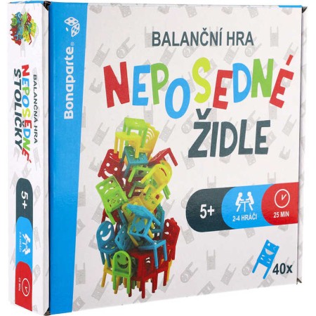 BONAPARTE Hra Neposedné židle *SPOLEČENSKÉ HRY*