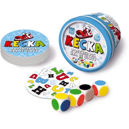 BONAPARTE Hra Kecka postřehová v plechové krabičce *SPOLEČENSKÉ HRY*