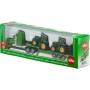 SIKU Farmer tahač 1:87 set s podvalníkem a 2 traktory John Deere model 1837