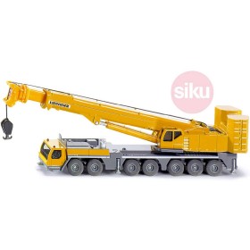 SIKU Těžký autojeřáb žlutý Liebherr 1:87 model kov 1886