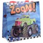 Taška dárková 20x20x9cm Monster Truck 4 druhy