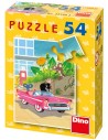 DINO Minipuzzle 54 dílků Krtek (Krteček) 20x13cm 8 druhů skládačka