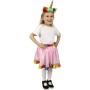 KARNEVAL Šaty tutu sukně 3-7 let (104-146cm) s čelenkou jednorožec *KOSTÝM*