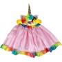 KARNEVAL Šaty tutu sukně 3-7 let (104-146cm) s čelenkou jednorožec *KOSTÝM*
