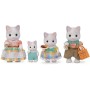 Sylvanian Families rodina Latte kočky set 4 figurky kočičí rodinka
