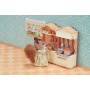 Sylvanian Families kuchyňská linka s ledničkou nábytek doplněk k herním sadám