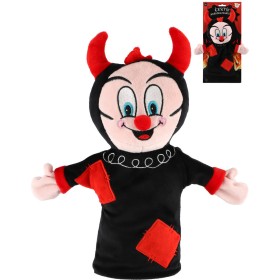 PLYŠ Maňásek na ruku baby čertík 30cm *PLYŠOVÉ HRAČKY*