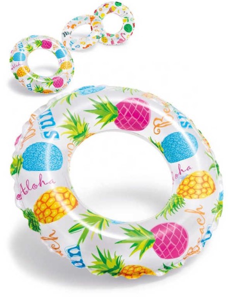 INTEX Kruh plavací dětský 51cm nafukovací kolo mořský svět do vody 3 druhy