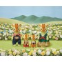 Sylvanian Families rodina žiraf set 4 figurky žirafí rodinka v krabici