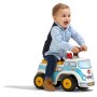 FALK Baby odstrkovadlo auto dodávka odrážedlo s klaksonem otevírací sedátko