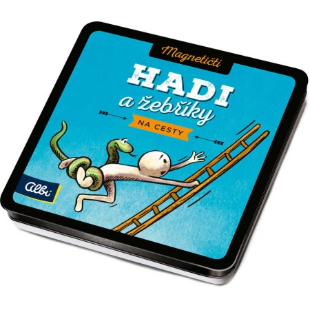 ALBI HRA Hadi a žebříky magnetičtí na cesty *SPOLEČENSKÉ HRY*