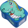 Pokladnička kovová 3D dinousaurus dětská kasička 3 druhy