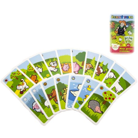 Hra karetní Černý Petr moje první zvířátka *SPOLEČENSKÉ HRY*