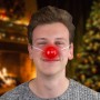 KARNEVAL Nos sobí vánoční na baterie Světlo *KARNEVALOVÝ DOPLNĚK*
