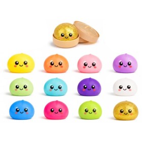 Knedlíček Squishy Dumpling mačkací antistresový kawai knedlík 12 barev