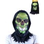KARNEVAL Maska lebka textilní dospělá *KARNEVALOVÝ DOPLNĚK*