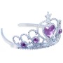 KARNEVAL Princezna set růžové rukavice + korunka *KARNEVALOVÝ DOPLNĚK*