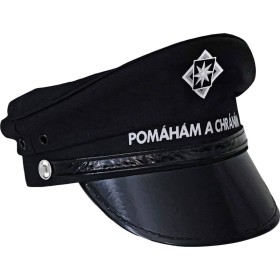 KARNEVAL Čepice dětská policejní s nápisem *KARNEVALOVÝ DOPLNĚK*