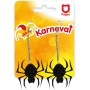KARNEVAL Náušnice pavouk 1 pár *KARNEVALOVÝ DOPLNĚK*