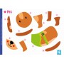 Kreativní vystřihovánky Zvířata Stříhám lepím kreslím