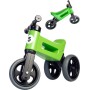 Odrážedlo Funny Wheels Rider Sport 2v1 dětské odstrkovadlo Zelené plast