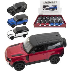 KINSMART Auto model 1:36 Land Rover Defender 90 kov PB 13cm 4 barvy