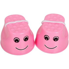 MERCO Chůdy Smile dětské balanční protiskluzové růžové plast